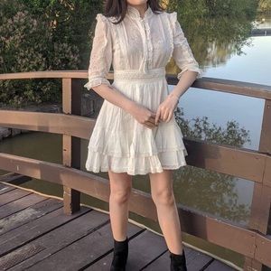 White dress from aritzia in size 0